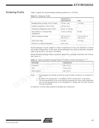 AT91M55800-33AI Datasheet Page 23