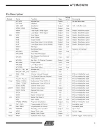 AT91M63200-25AI Datasheet Page 3