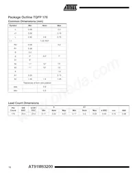 AT91M63200-25AI Datenblatt Seite 10