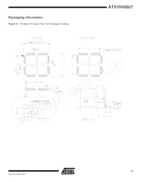 AT91R40807-33AU Datasheet Pagina 15