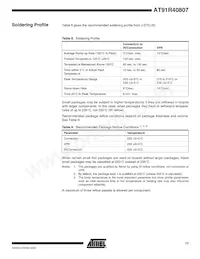 AT91R40807-33AU Datasheet Page 17