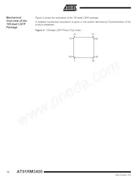 AT91RM3400-AU-002 Datenblatt Seite 12