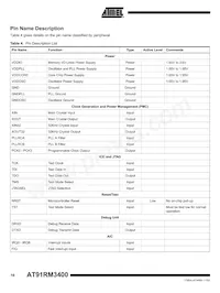 AT91RM3400-AU-002 Datasheet Page 16