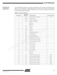 AT91RM3400-AU-002 Datasheet Page 19