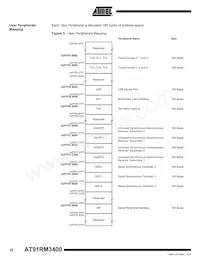 AT91RM3400-AU-002 Datasheet Page 22