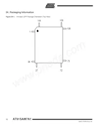 AT91SAM7A1-AU Datasheet Page 12