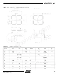 AT91SAM7A1-AU Datasheet Page 13