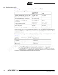 AT91SAM7A1-AU Datasheet Page 14