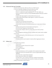 AT91SAM9261SB-CU Datasheet Page 23