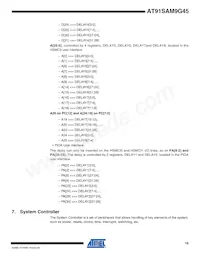 AT91SAM9G45-CU-999 Datenblatt Seite 19