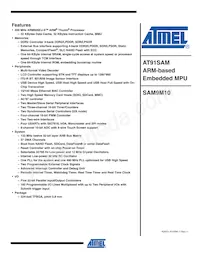 AT91SAM9M10-CU Datasheet Cover