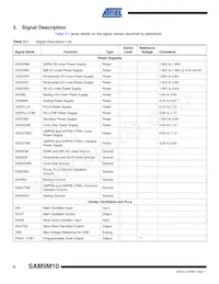 AT91SAM9M10-CU Datasheet Page 4
