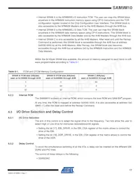 AT91SAM9M10-CU數據表 頁面 17