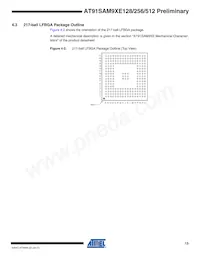 AT91SAM9XE512-QU Datasheet Pagina 13