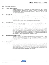ATA6613P-PLQW Datasheet Page 7