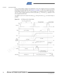 ATA6613P-PLQW數據表 頁面 14