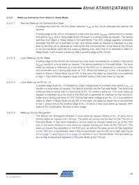 ATA6613P-PLQW Datasheet Page 15