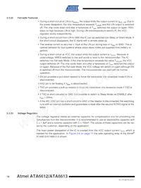 ATA6613P-PLQW Datasheet Page 16