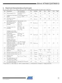 ATA6613P-PLQW數據表 頁面 23