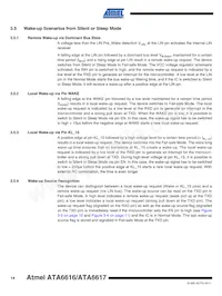 ATA6617-P3QW Datasheet Page 14