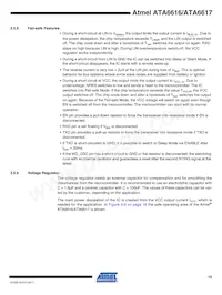 ATA6617-P3QW Datasheet Page 15