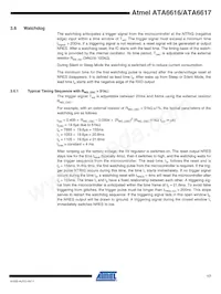 ATA6617-P3QW Datasheet Page 17