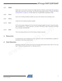 ATMEGA164P-20MCUR Datasheet Pagina 7