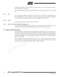 ATMEGA168-20MI 데이터 시트 페이지 6