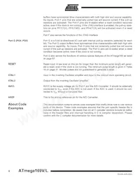 ATMEGA169V-1MC Datasheet Page 6