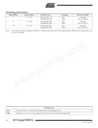 ATMEGA169V-1MC Datasheet Pagina 14