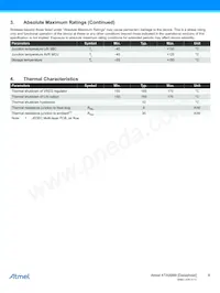 ATMEGA32HVE2-PLQW Datasheet Page 8