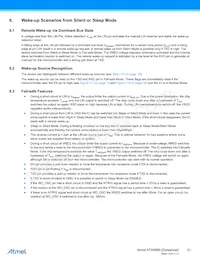 ATMEGA32HVE2-PLQW Datasheet Pagina 21