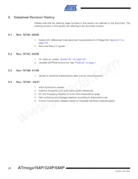 ATMEGA644P-A15AZ Datasheet Page 20