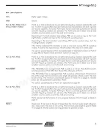 ATMEGA8L-8MI Datasheet Page 5