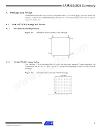 ATSAM3SD8CA-CU Datasheet Page 9