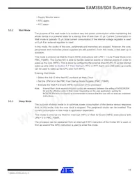 ATSAM3SD8CA-CU Datasheet Page 17