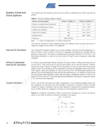 ATTINY11-6SU Datasheet Page 10