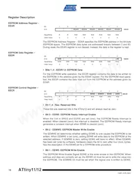 ATTINY11-6SU Datasheet Page 18