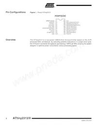 ATTINY2313V-10PI Datasheet Page 2
