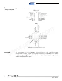 ATTINY2313V-10SI Datasheet Page 2