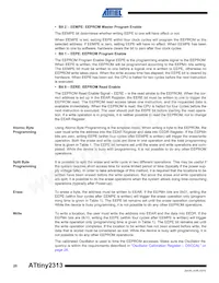 ATTINY2313V-10SI Datasheet Page 20