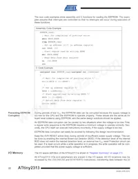 ATTINY2313V-10SI Datasheet Page 22