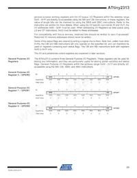 ATTINY2313V-10SI Datasheet Page 23