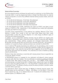 C167CSL16M3VCAFXUMA2 Datasheet Page 20