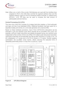 C167CSL16M3VCAFXUMA2 Datasheet Page 21