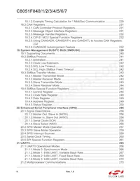 C8051F047 Datasheet Page 6