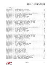 C8051F047 Datasheet Page 15