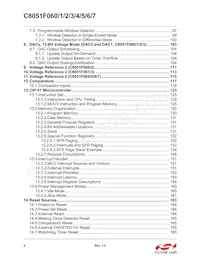 C8051F067 Datasheet Page 4