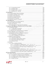 C8051F067 Datasheet Page 5