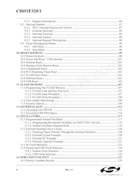 C8051F321 Datasheet Page 4